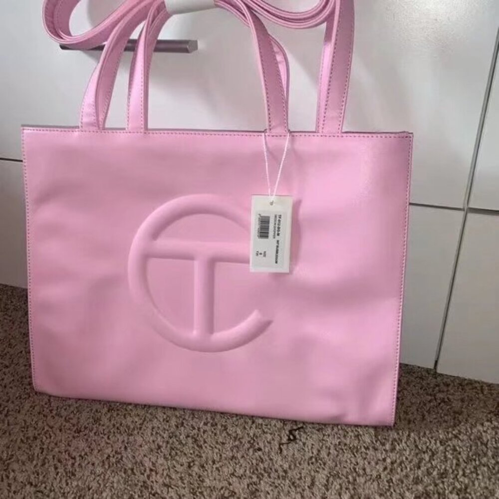 Telfar Medium Pink Shopping Bag